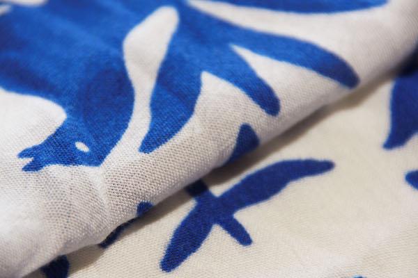 Folklore Floral Rayon Crepe – Royal 1 Folklore Floral Rayon Crepe - Royal