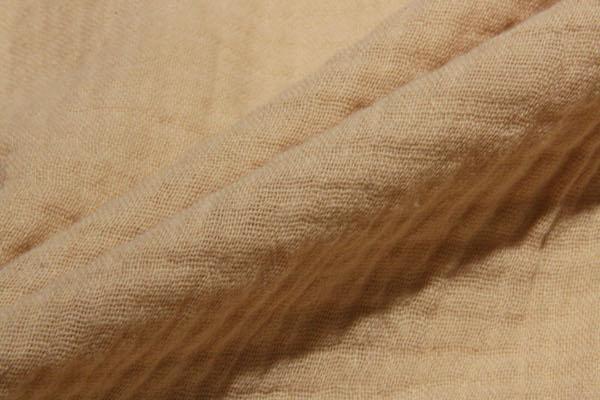 Cotton Double Gauze – Tan 1 Cotton Double Gauze - Tan