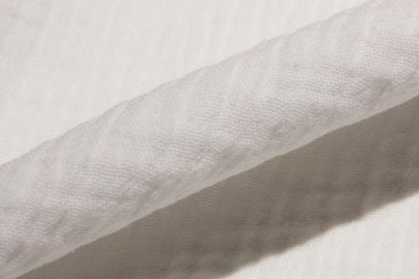 Cotton Double Gauze – White 1 Cotton Double Gauze - White