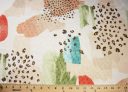 Watercolor & Cheetah Dotted Swiss Chiffon