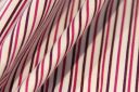 Sangria Stripe Polished Poplin