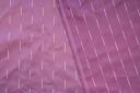 Orchid Dashed Pinstripe Polished Cotton Stretch Twill