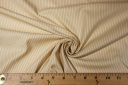 Butter & Gold Cotton Twill Stripe