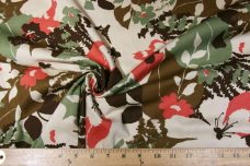 Floral Camo Lightweight Twill