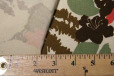 Floral Camo Lightweight Twill