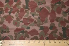 Mauve Camo Cotton Stretch Twill