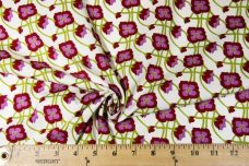 Modern Floral Twill