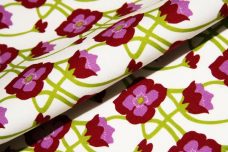 Modern Floral Twill