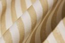 White & Straw Grunge Stripe Twill