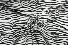 Zebra Polished Stretch Twill
