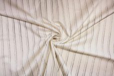 Distressed Graphite Stripe Twill