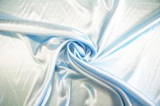 Charmeuse Satin - Baby Blue