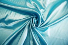 Charmeuse Satin - Tiffany Blue